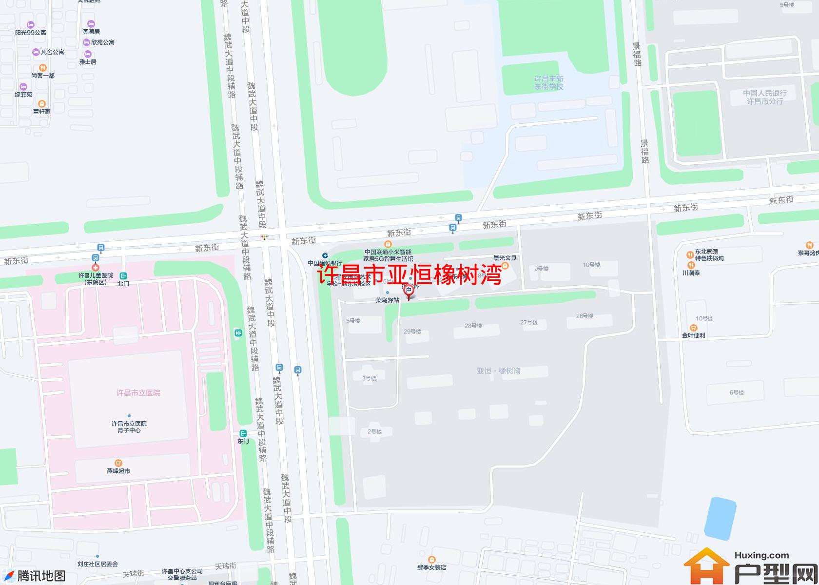 亚恒橡树湾小区 - 户型网
