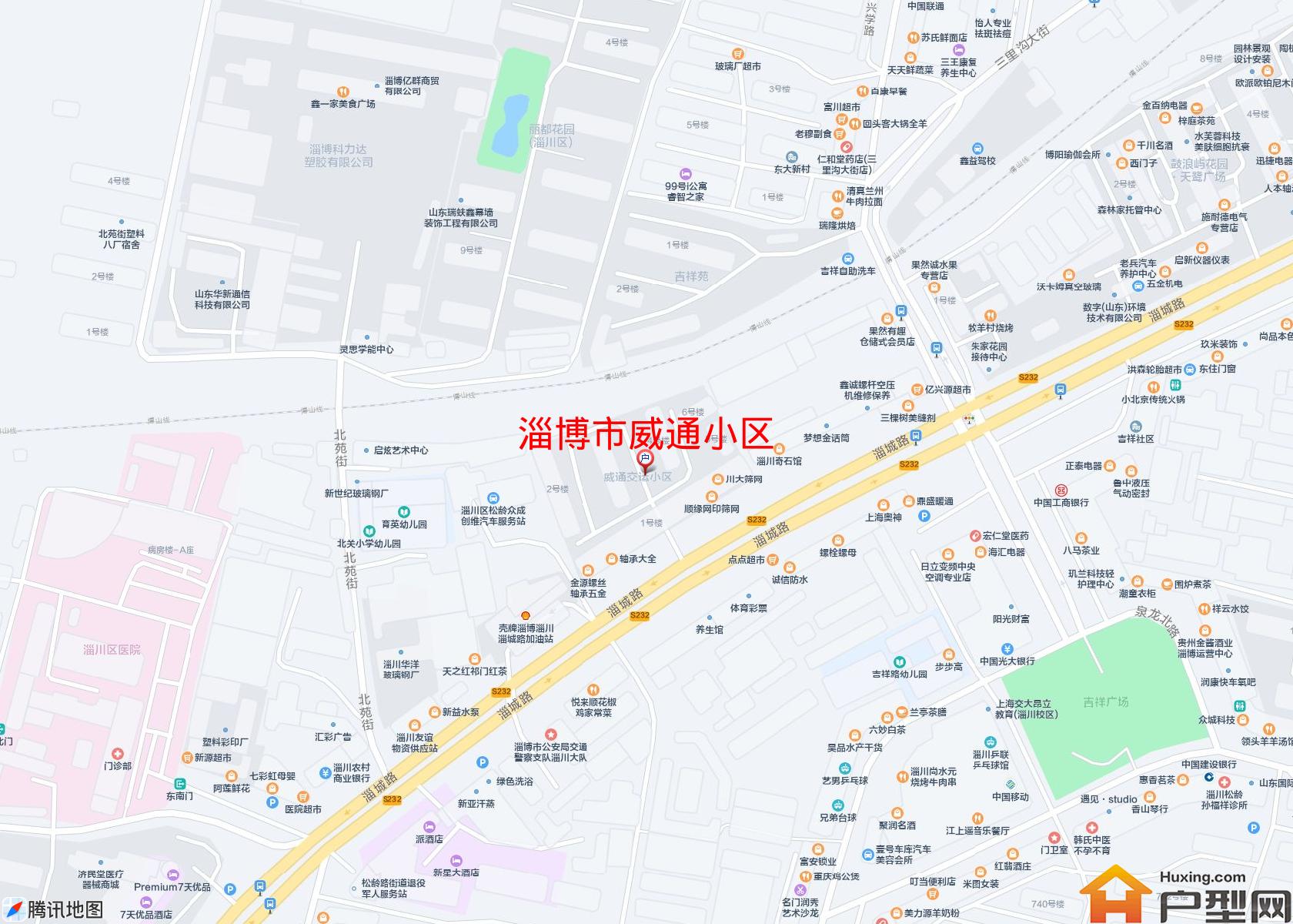 威通小区小区 - 户型网