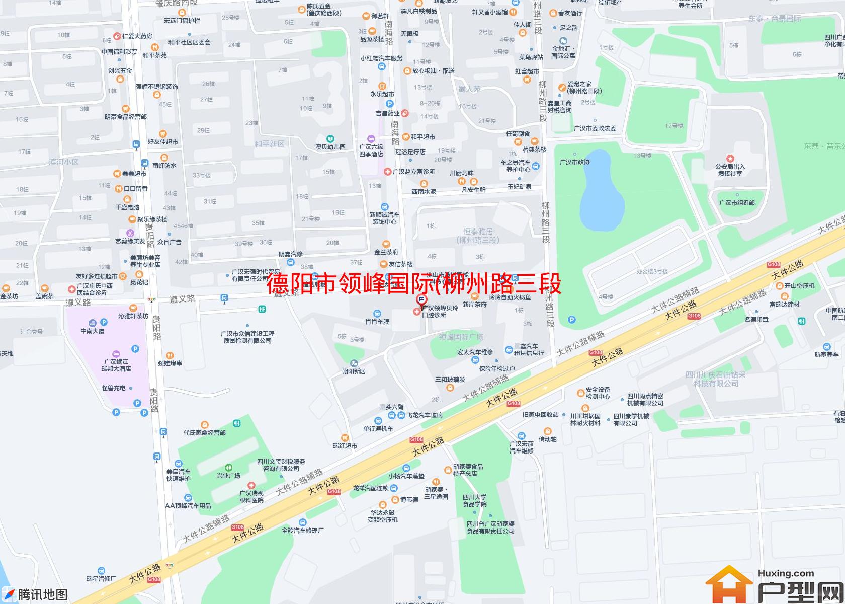 领峰国际(柳州路三段)小区 - 户型网