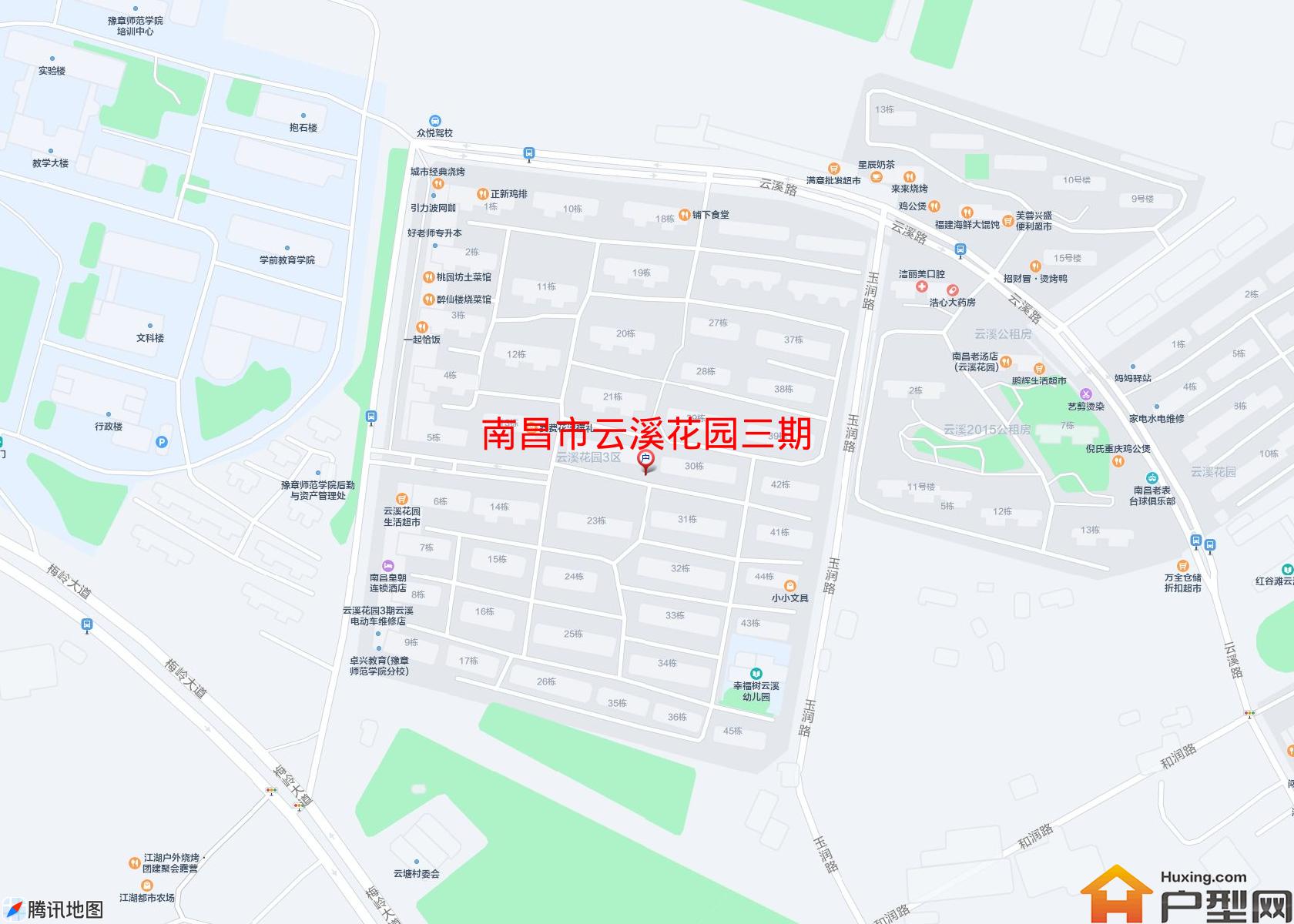 云溪花园三期小区 - 户型网