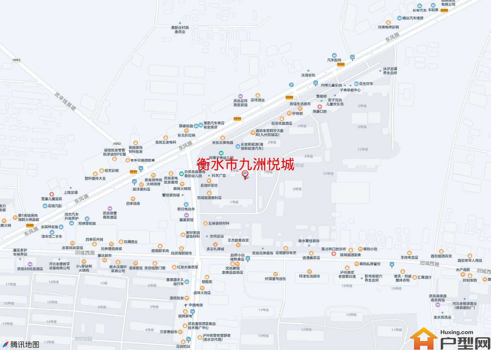 九洲悦城小区 - 户型网