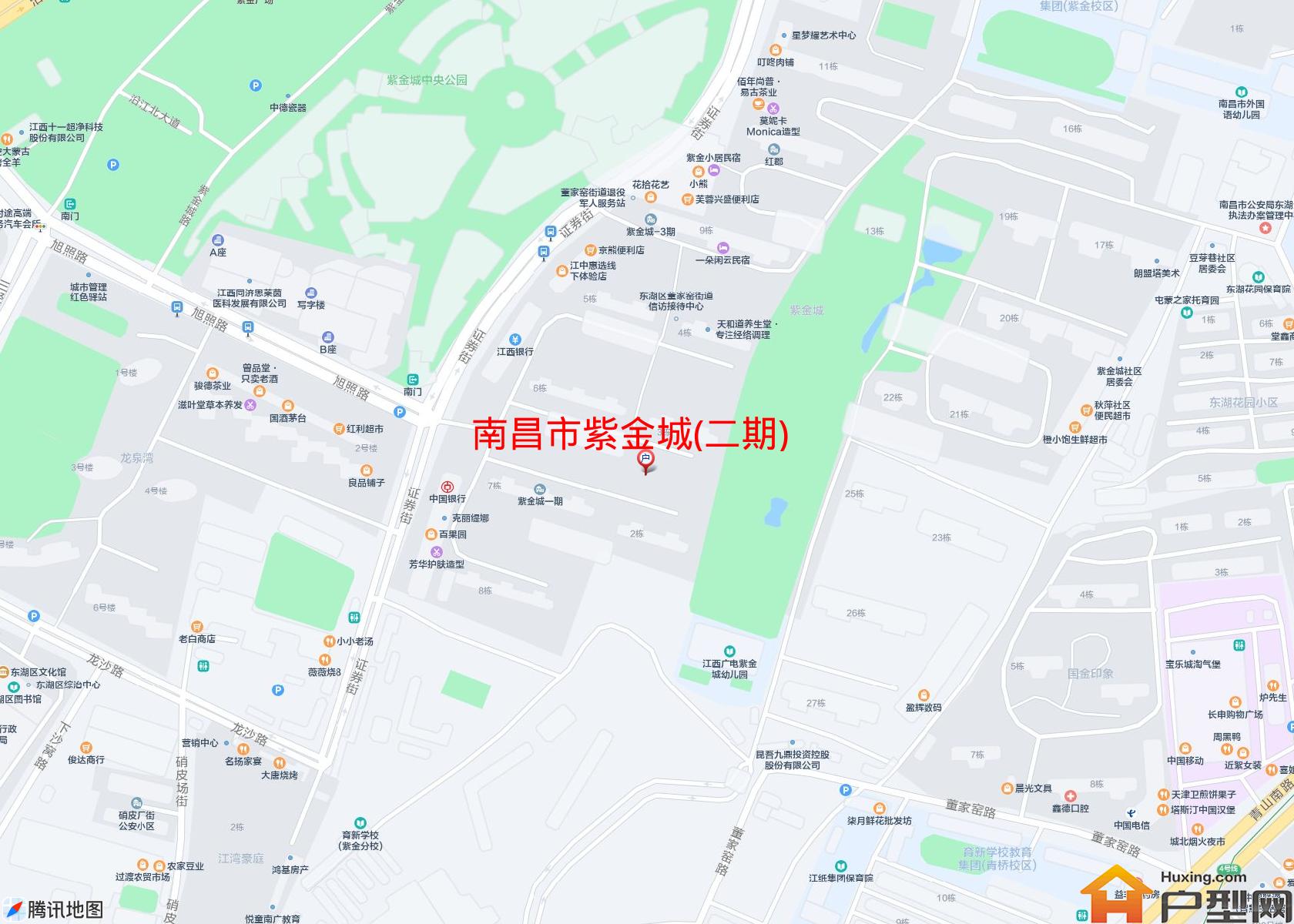 紫金城(二期)小区 - 户型网