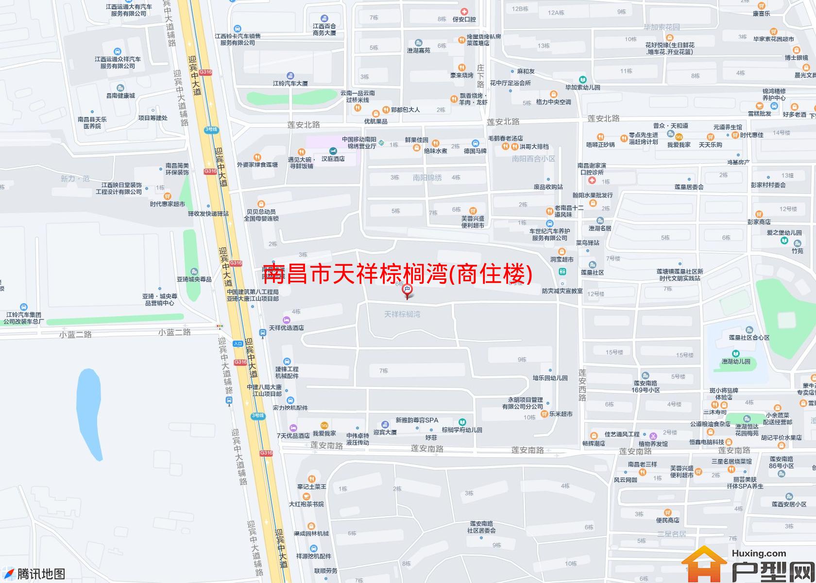 天祥棕榈湾(商住楼)小区 - 户型网