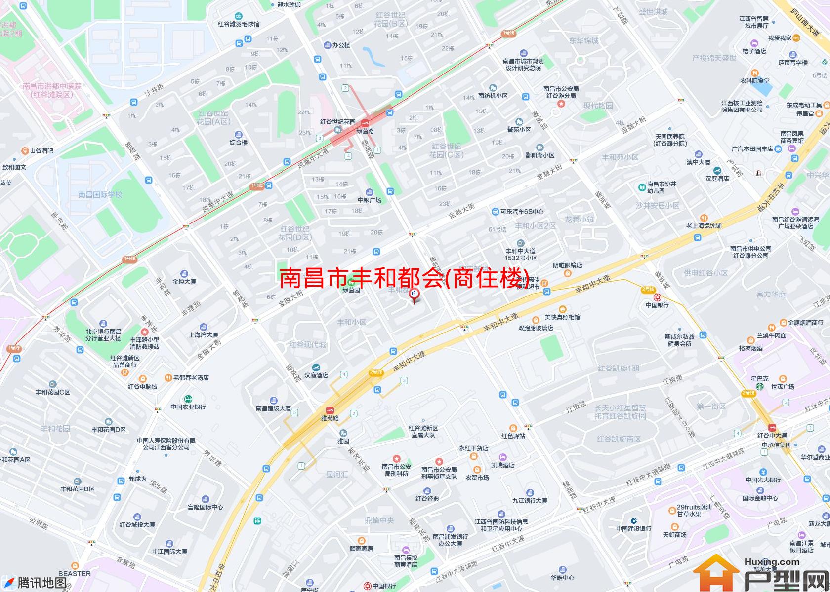 丰和都会(商住楼)小区 - 户型网
