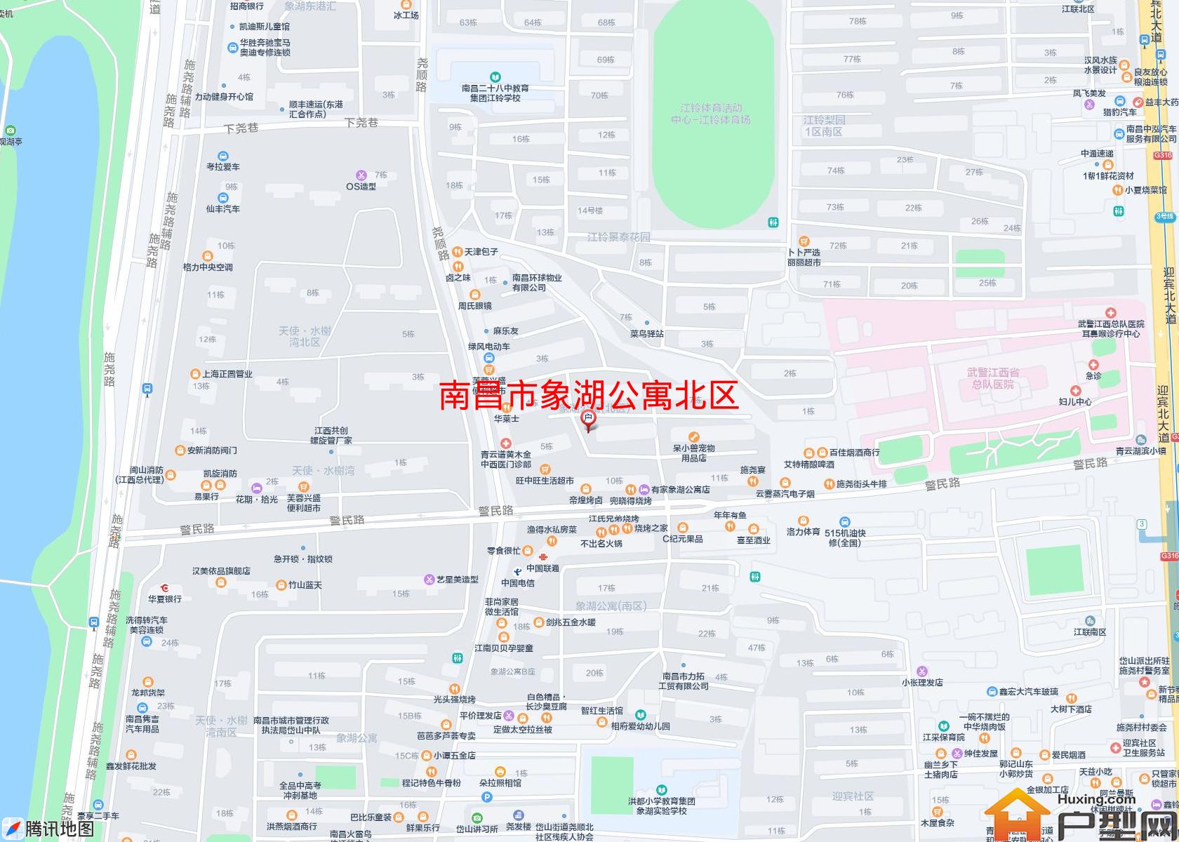 象湖公寓北区小区 - 户型网