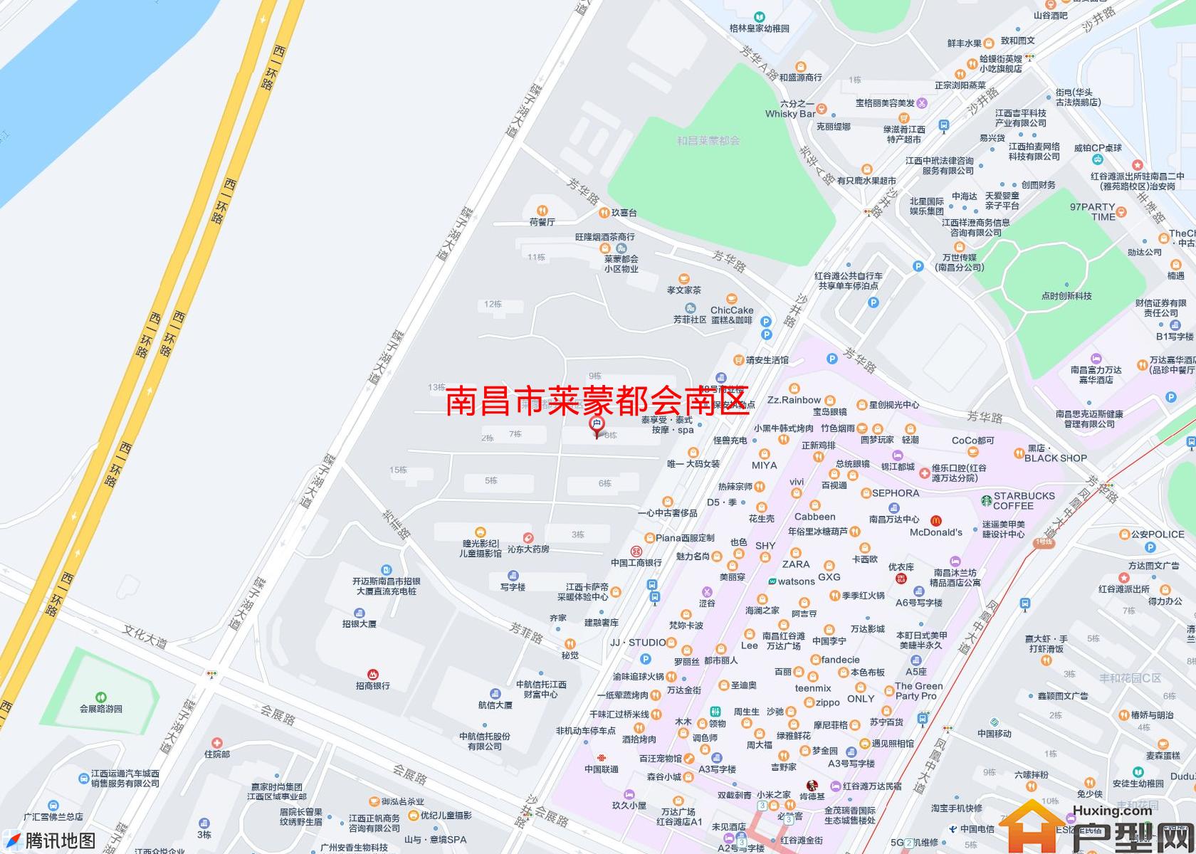 莱蒙都会南区小区 - 户型网