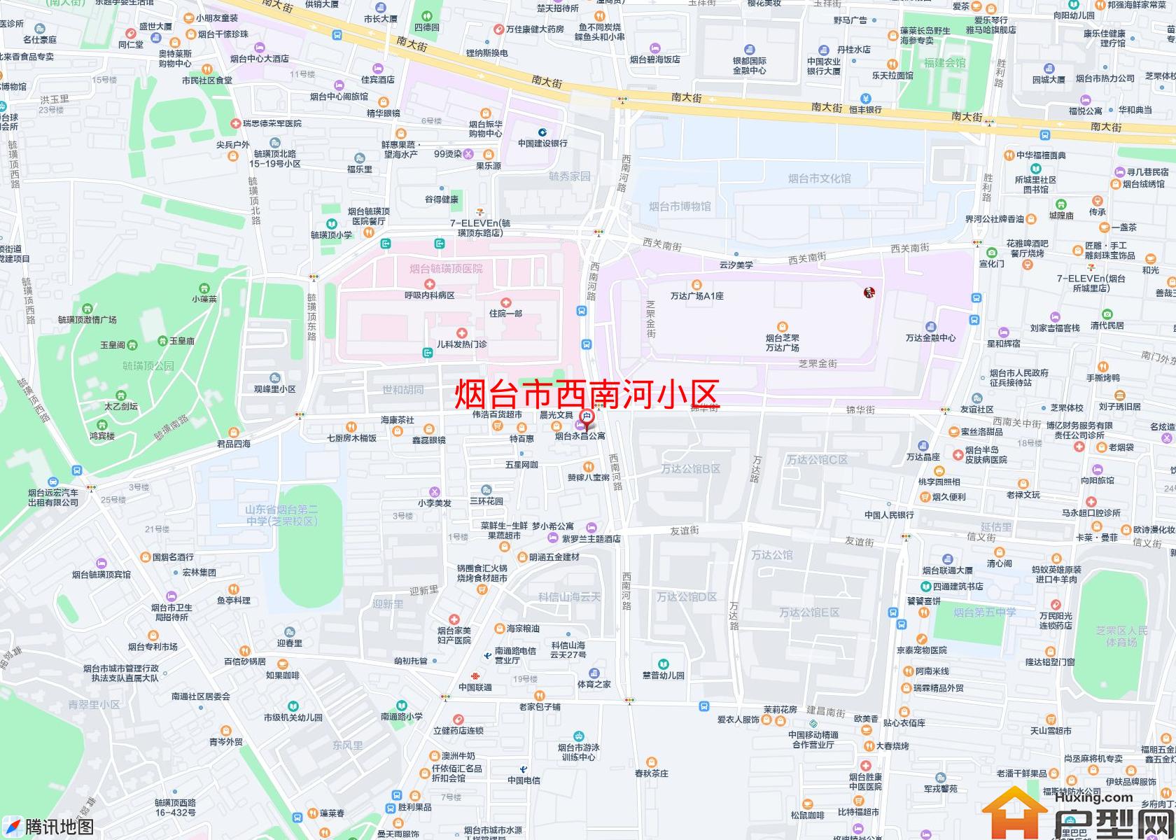 西南河小区小区 - 户型网