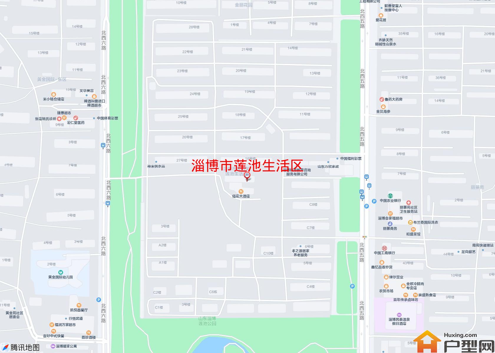 莲池生活区小区 - 户型网