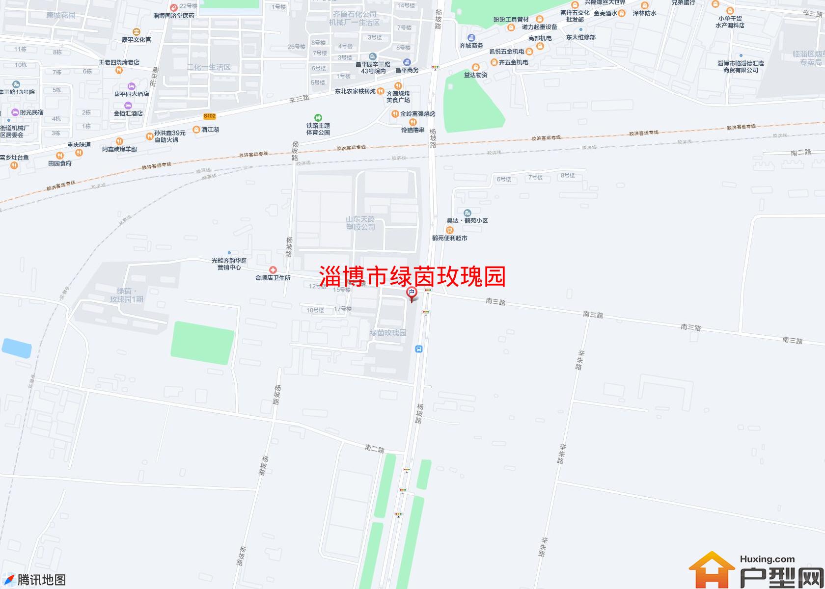 绿茵玫瑰园小区 - 户型网