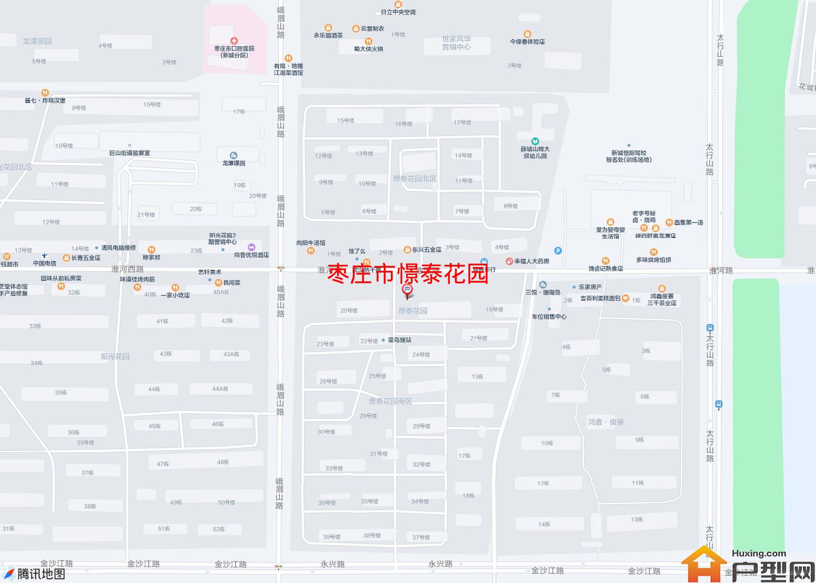 憬泰花园小区 - 户型网