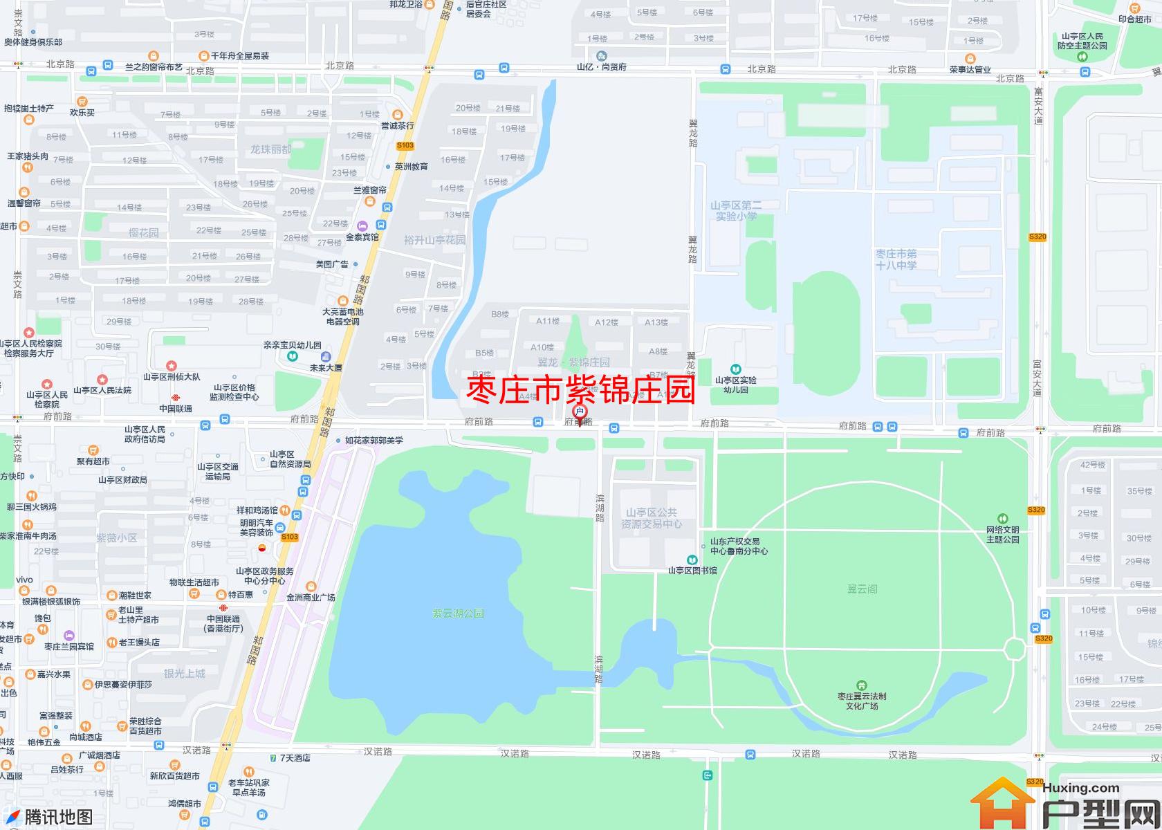 紫锦庄园小区 - 户型网