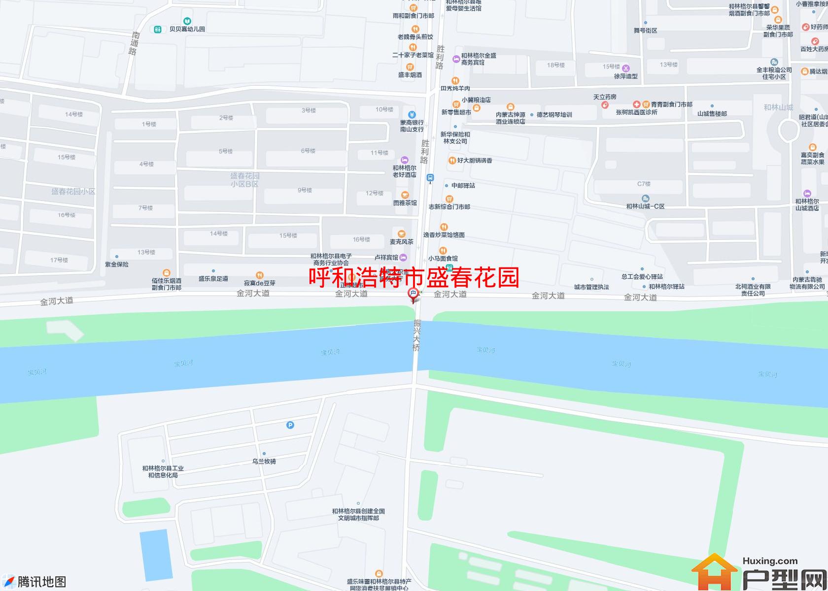 盛春花园小区 - 户型网