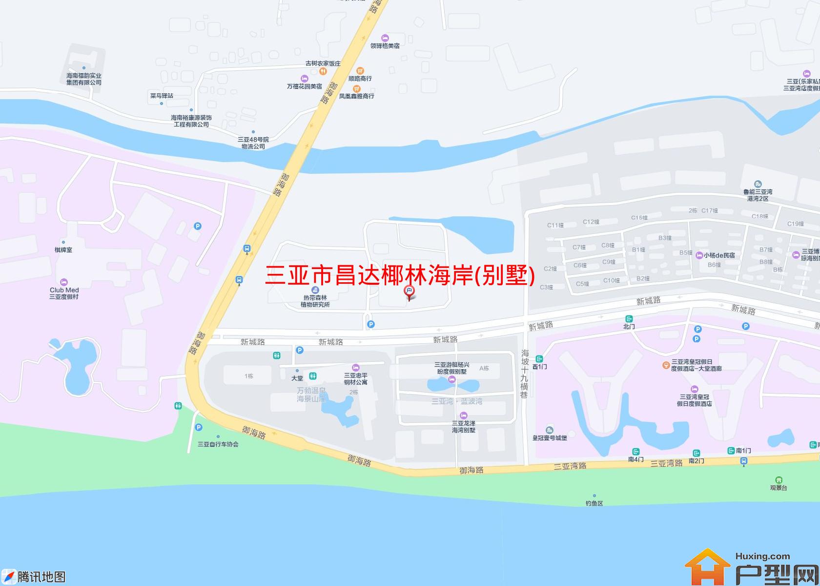 昌达椰林海岸(别墅)小区 - 户型网