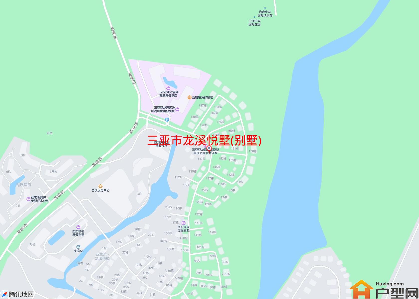 龙溪悦墅(别墅)小区 - 户型网