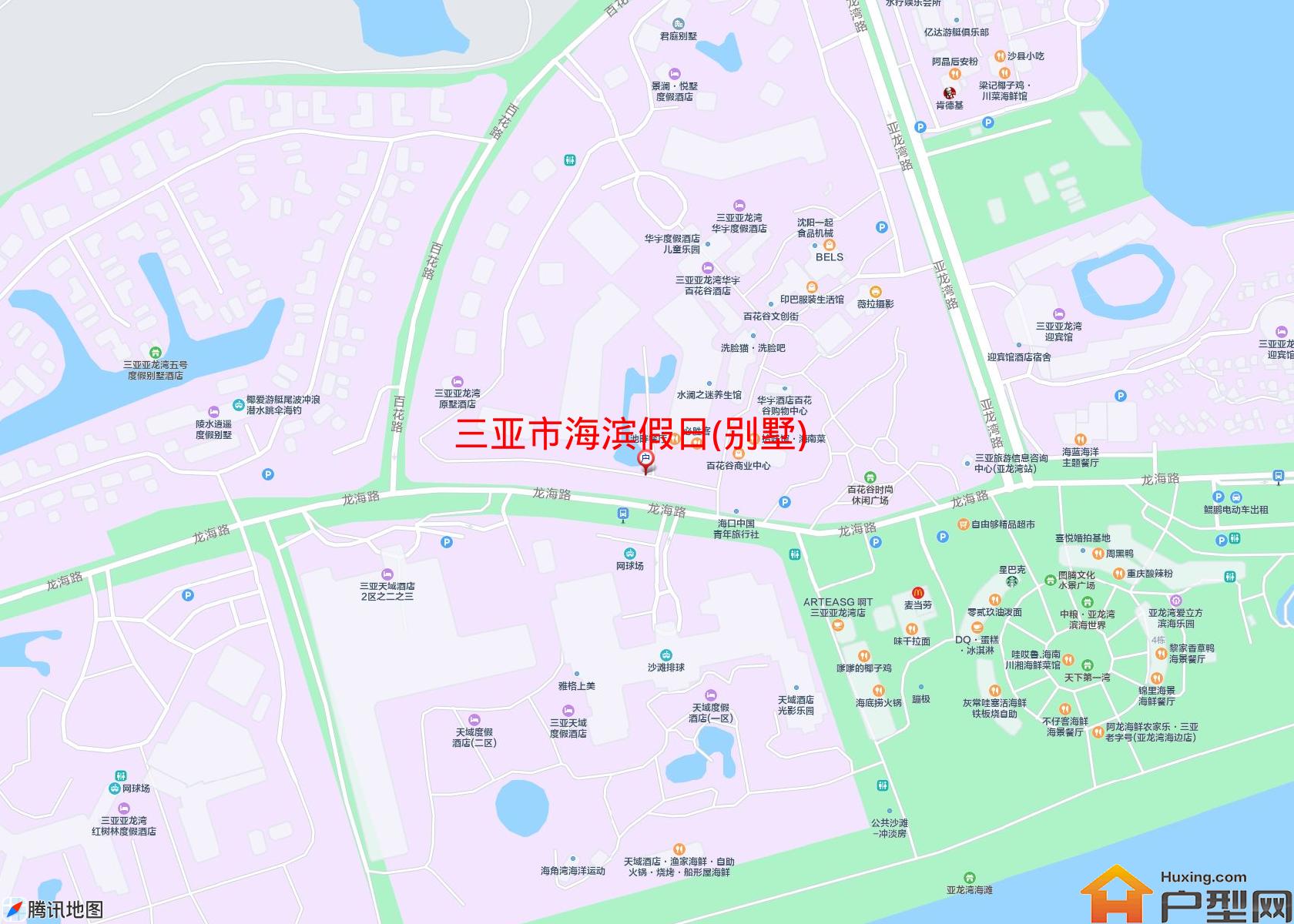 海滨假日(别墅)小区 - 户型网