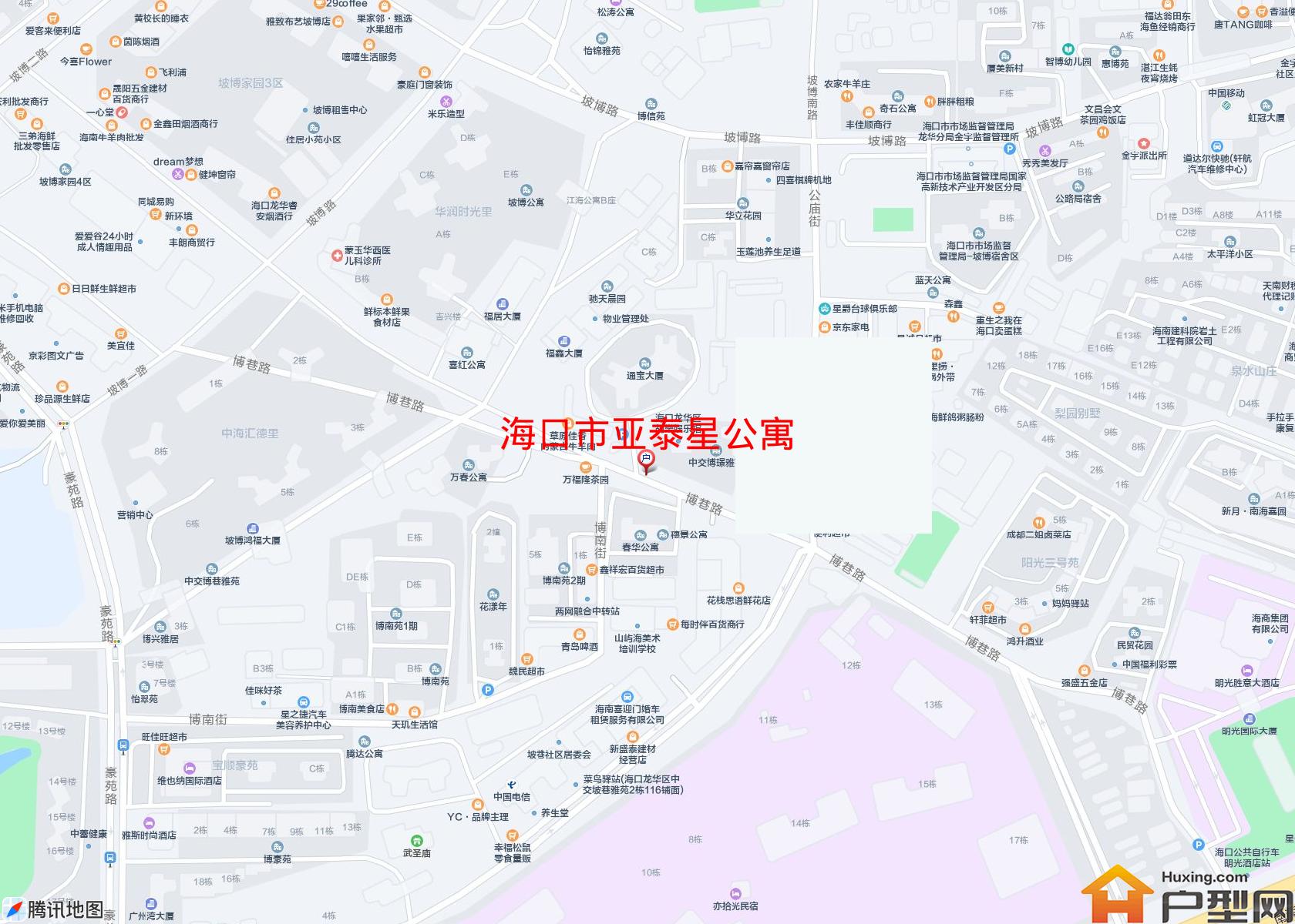 亚泰星公寓小区 - 户型网