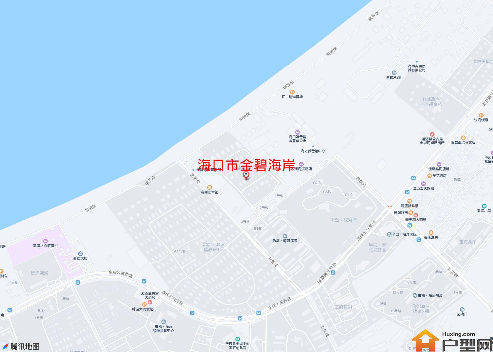 金碧海岸小区 - 户型网