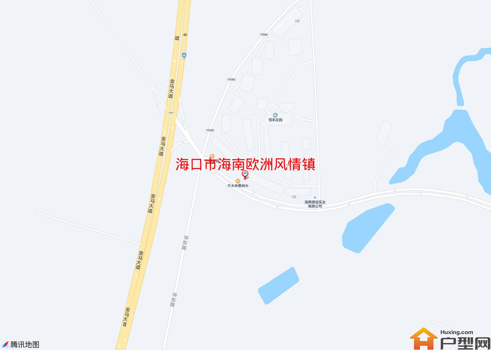 海南欧洲风情镇小区 - 户型网