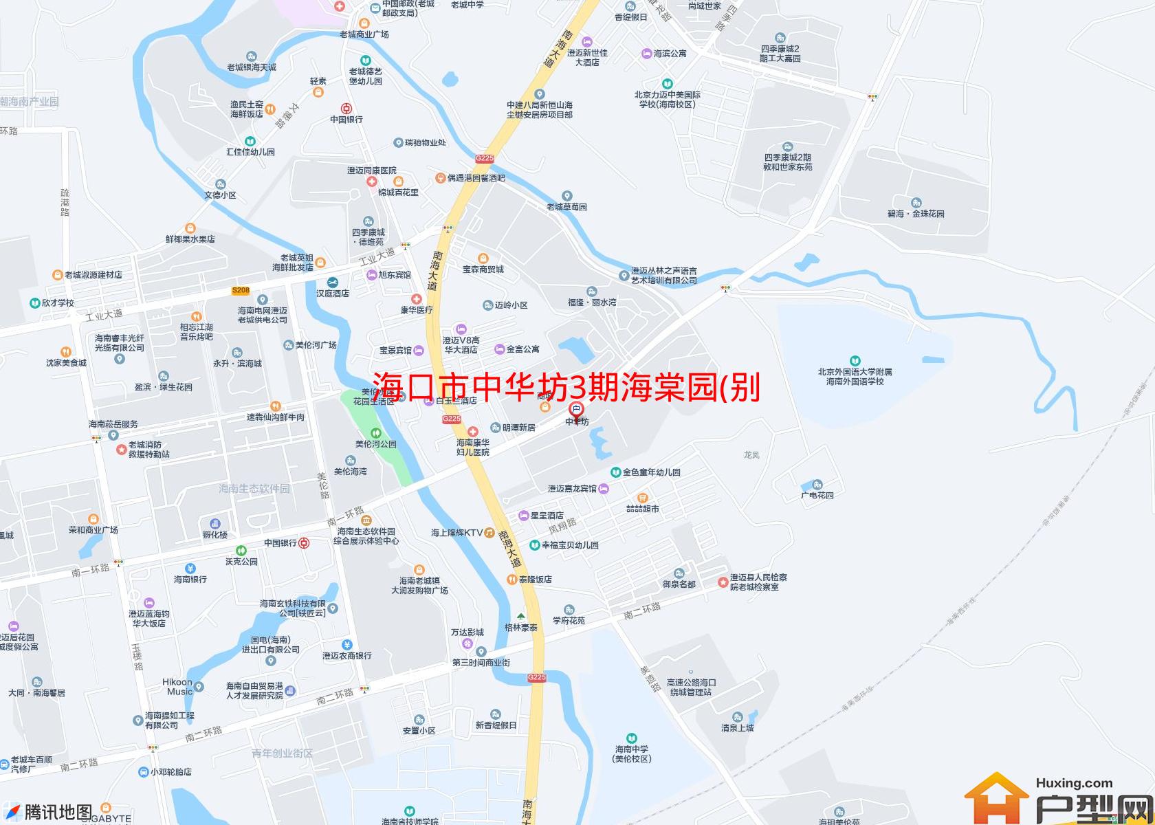 中华坊3期海棠园(别墅)小区 - 户型网