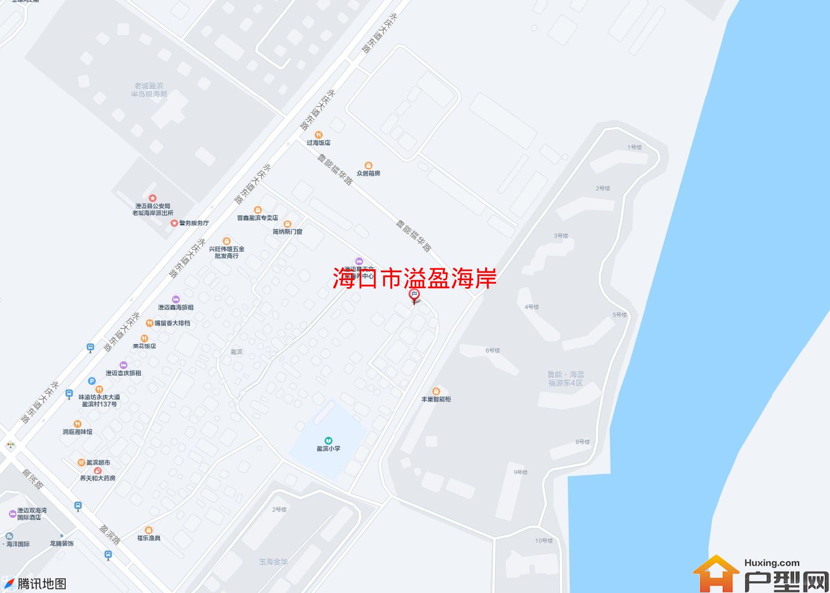 溢盈海岸小区 - 户型网