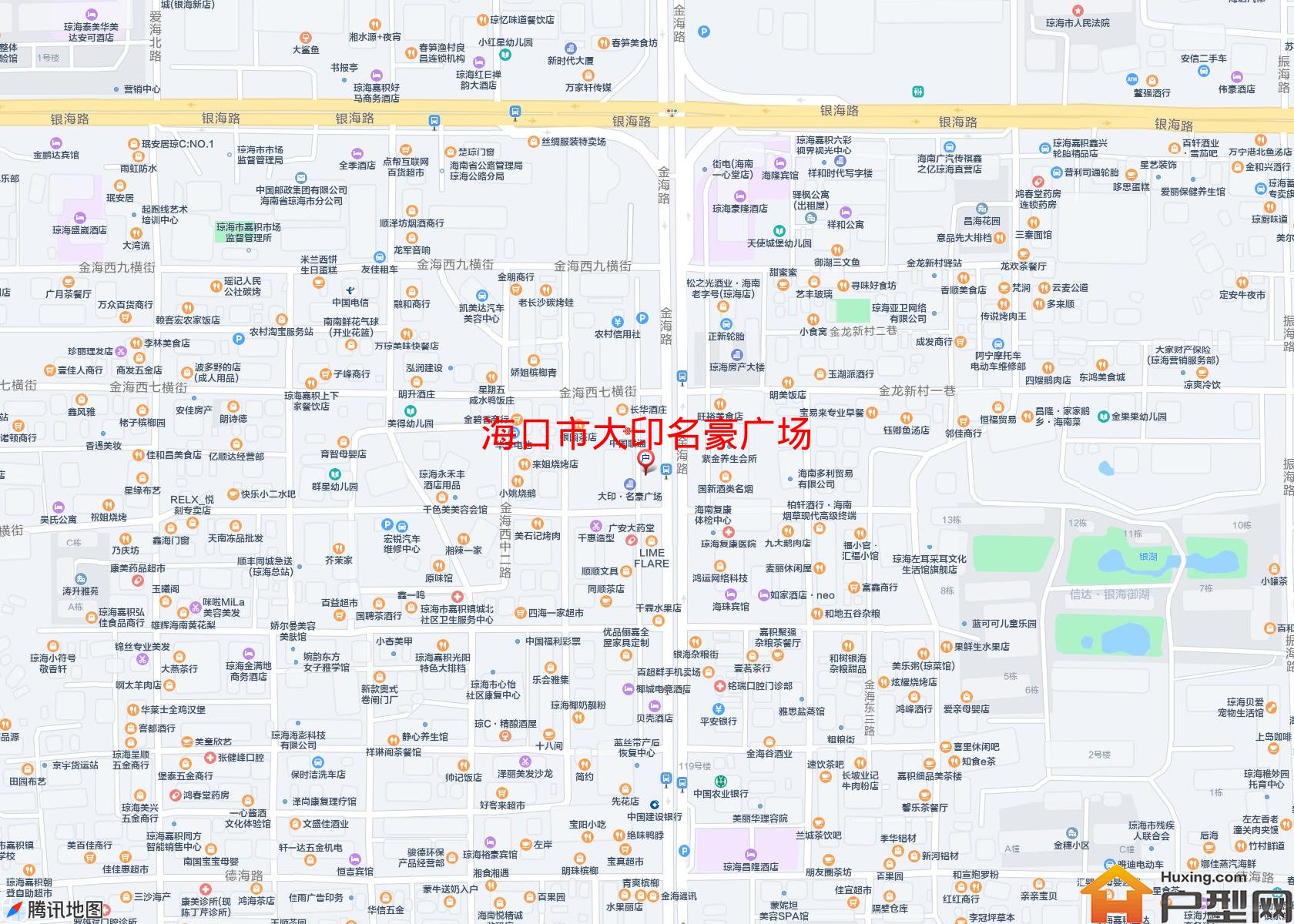 大印名豪广场小区 - 户型网