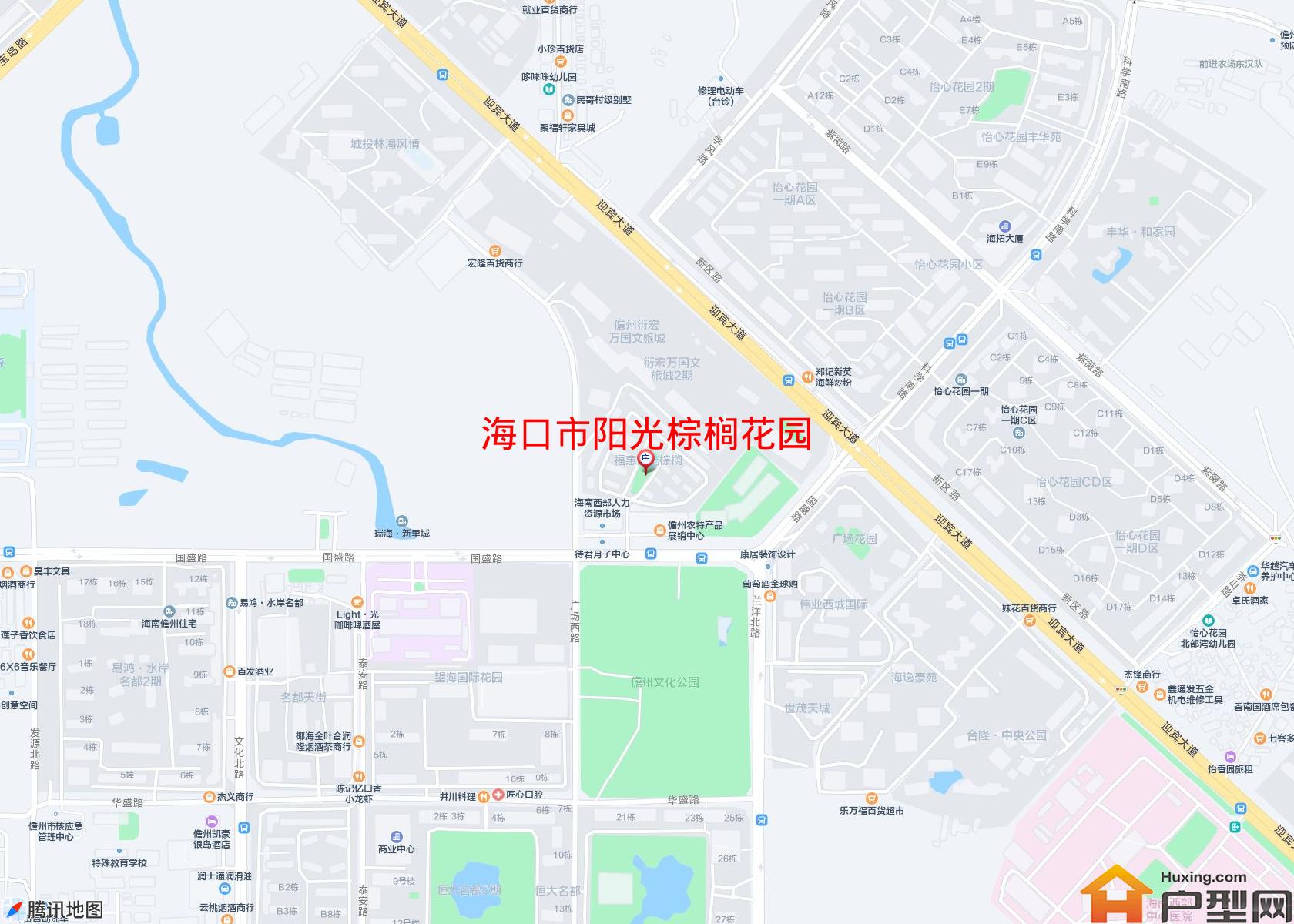 阳光棕榈花园小区 - 户型网