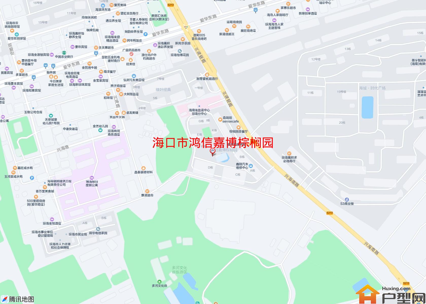 鸿信嘉博棕榈园小区 - 户型网