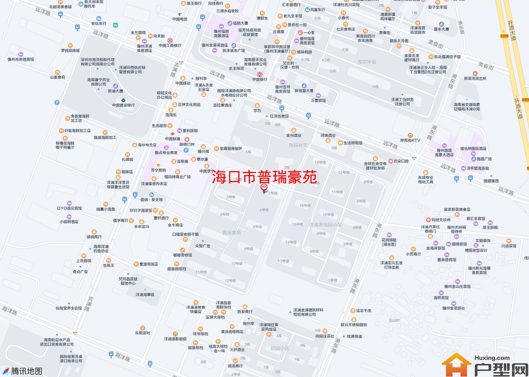普瑞豪苑小区 - 户型网