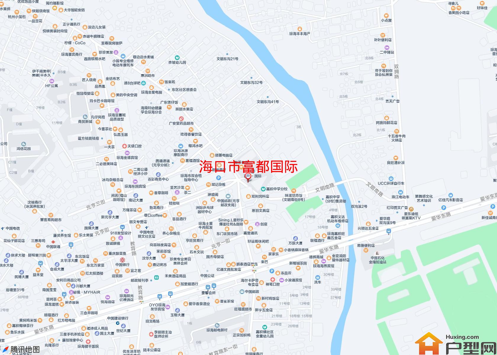 富都国际小区 - 户型网