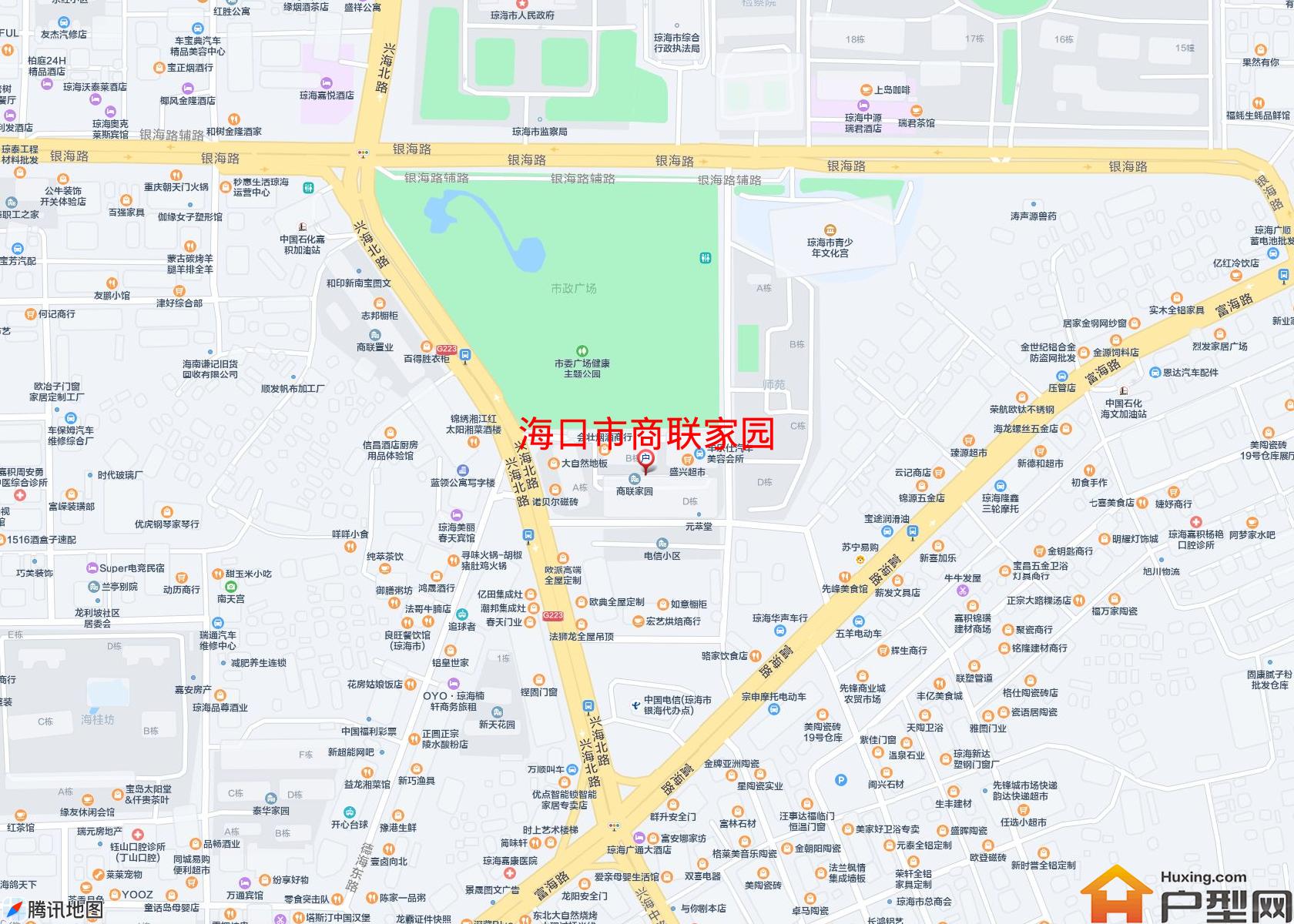 商联家园小区 - 户型网