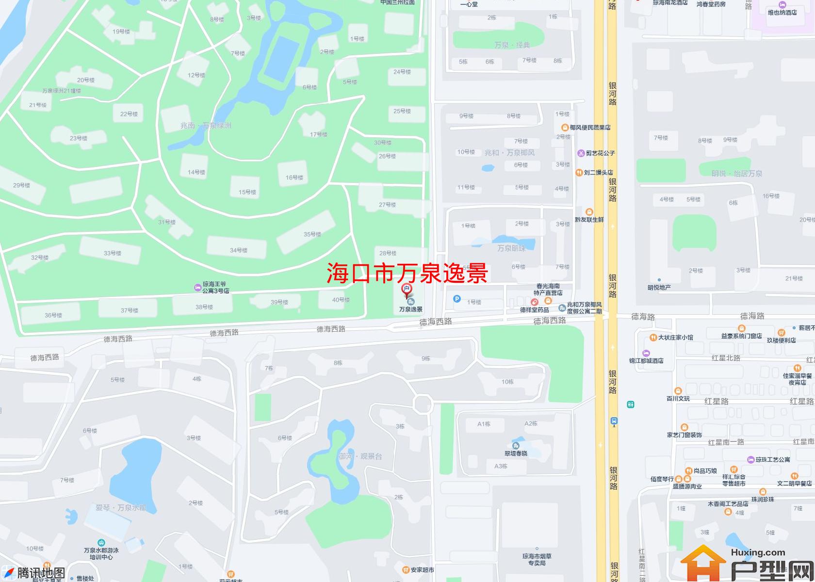 万泉逸景小区 - 户型网