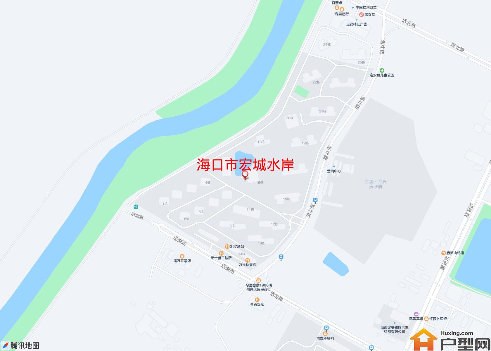 宏城水岸小区 - 户型网 宏城水岸小区 - 户型网
