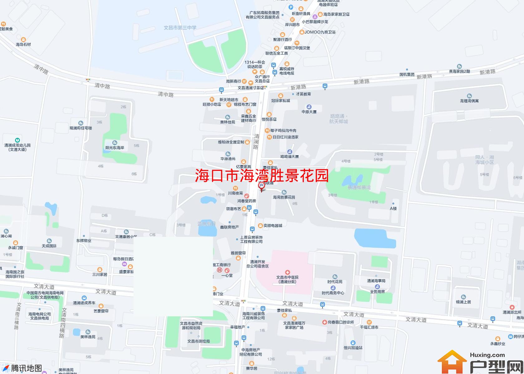 海湾胜景花园小区 - 户型网