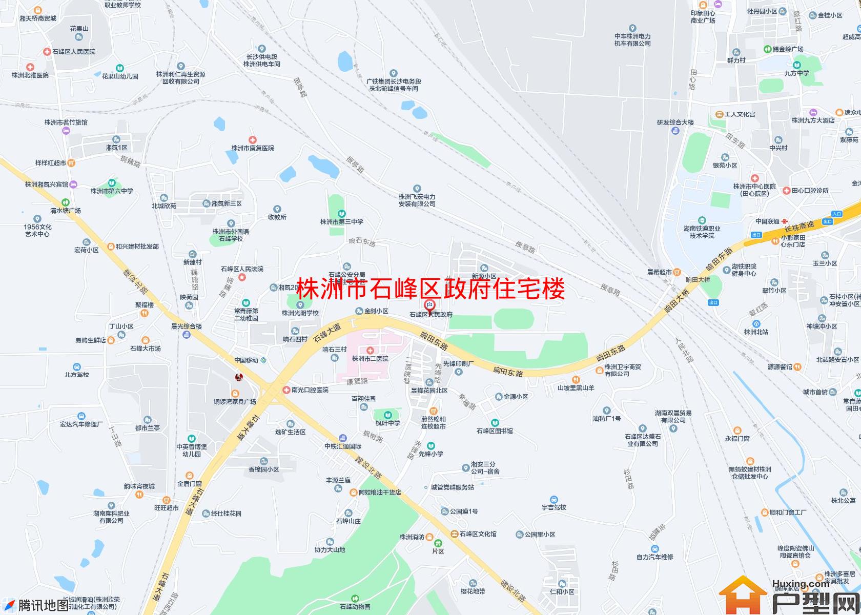 石峰区政府住宅楼小区 - 户型网