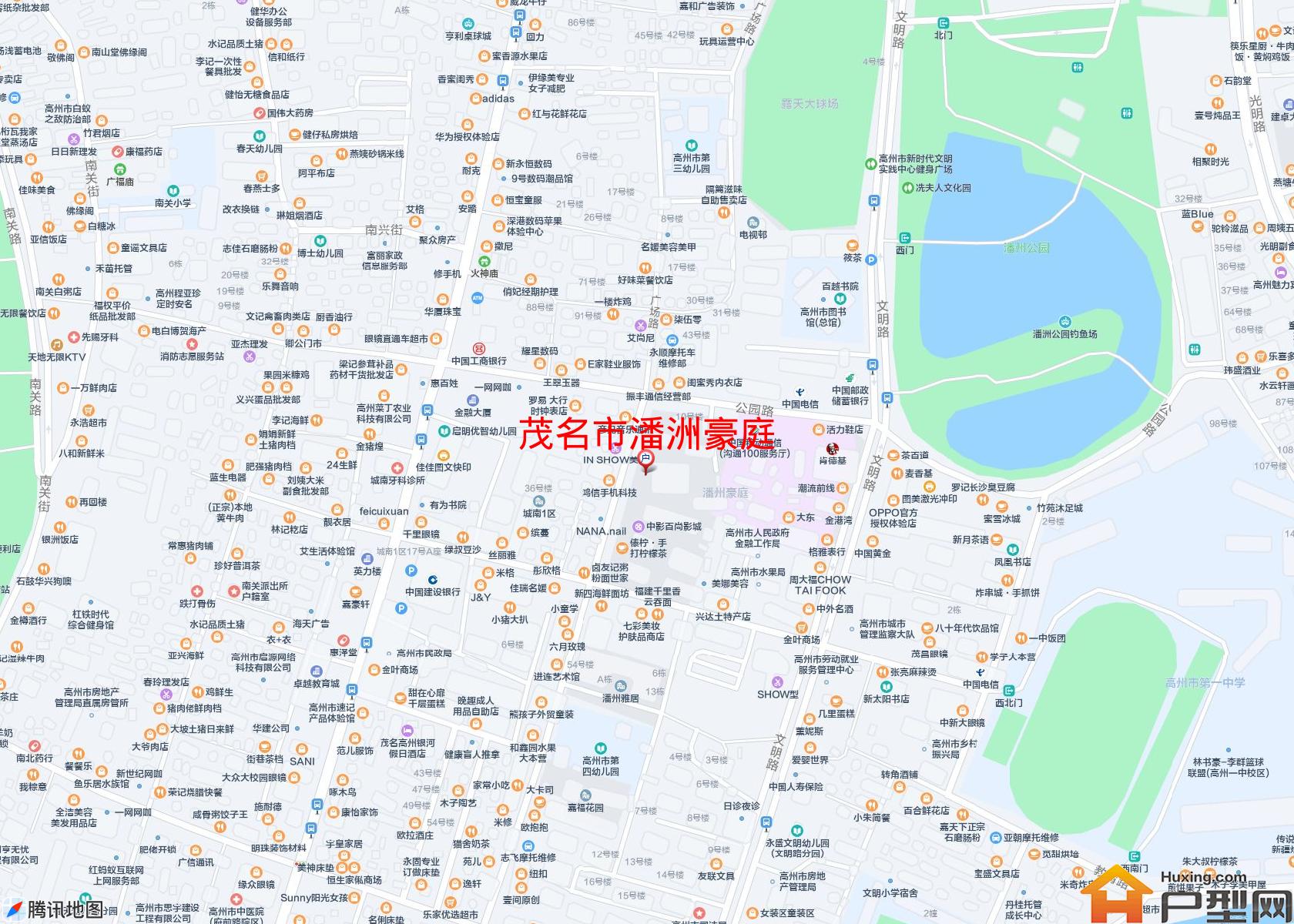 潘洲豪庭小区 - 户型网