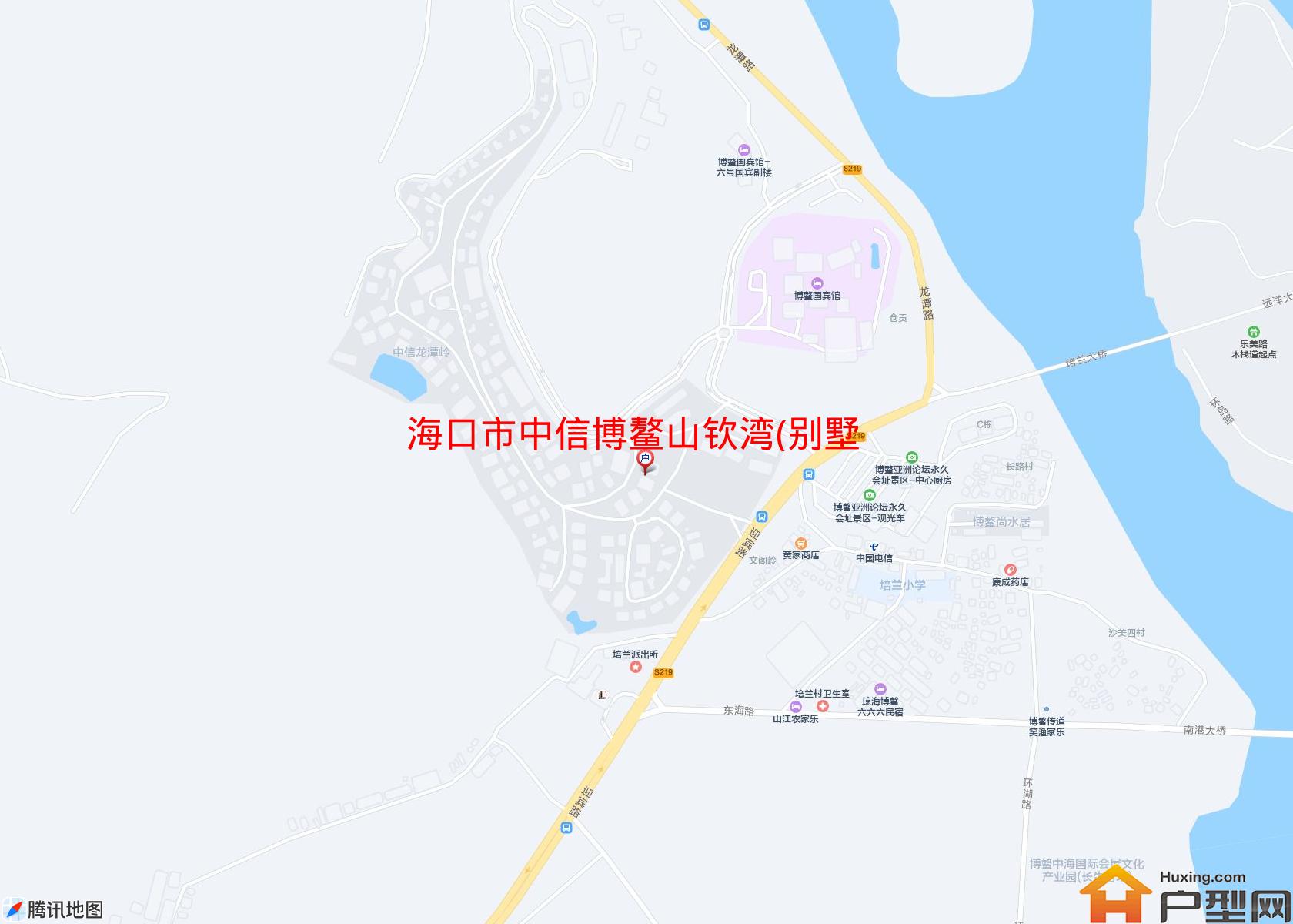 中信博鳌山钦湾(别墅)小区 - 户型网