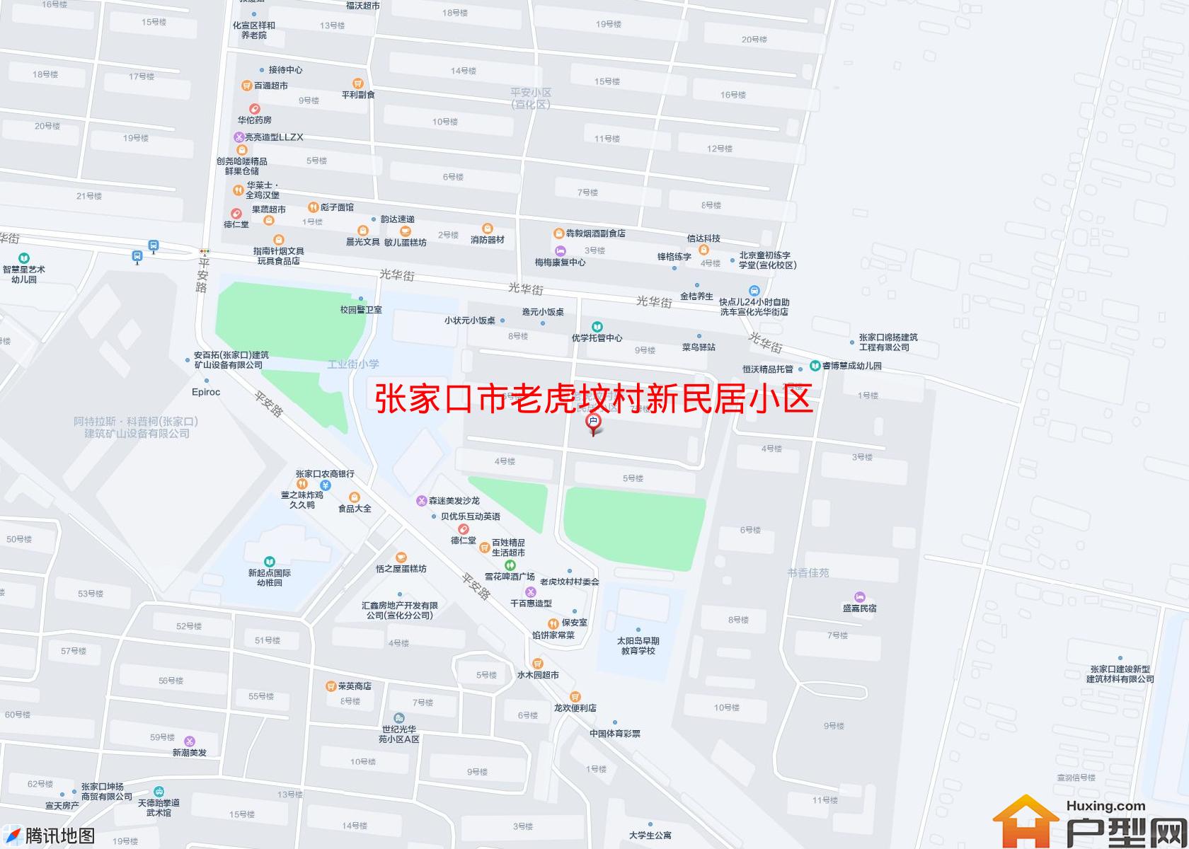 老虎坟村新民居小区小区 - 户型网