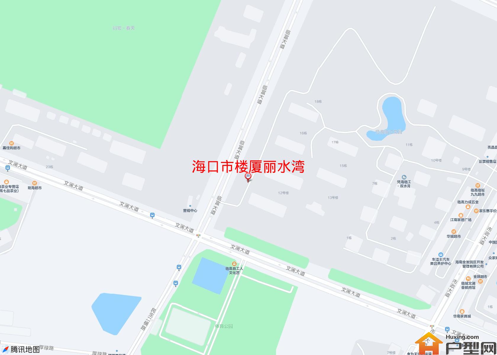 楼厦丽水湾小区 - 户型网