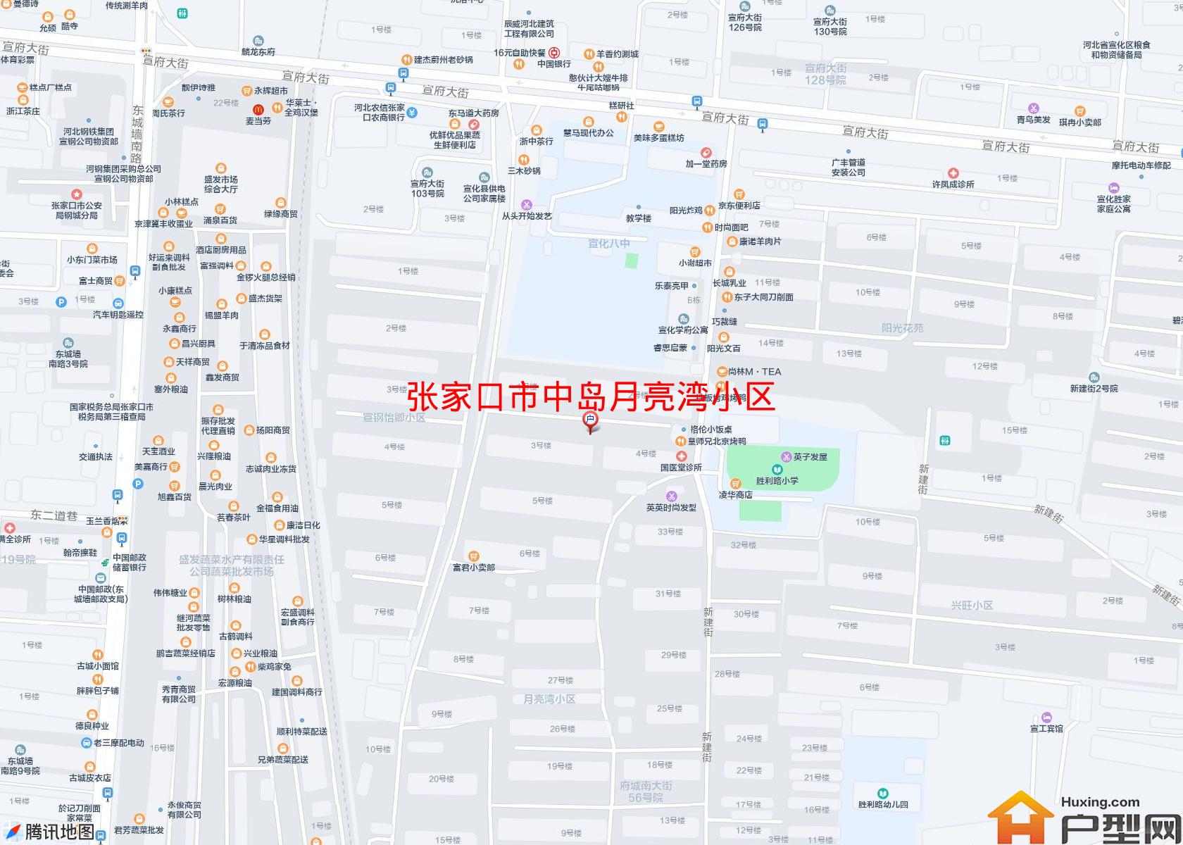 中岛月亮湾小区小区 - 户型网