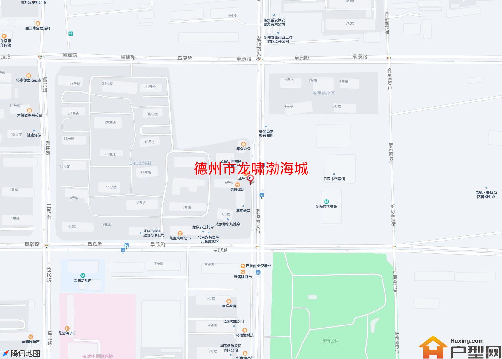 龙啸渤海城小区 - 户型网