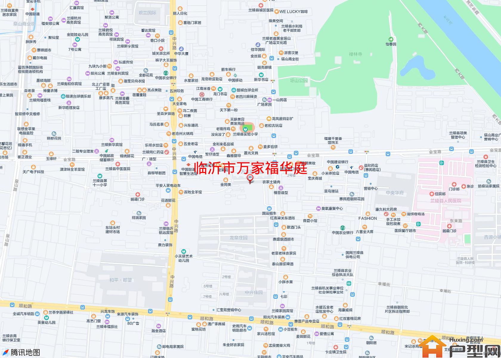万家福华庭小区 - 户型网