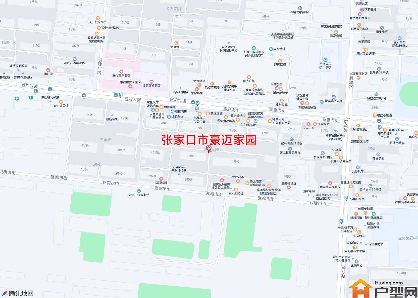 豪迈家园小区 - 户型网