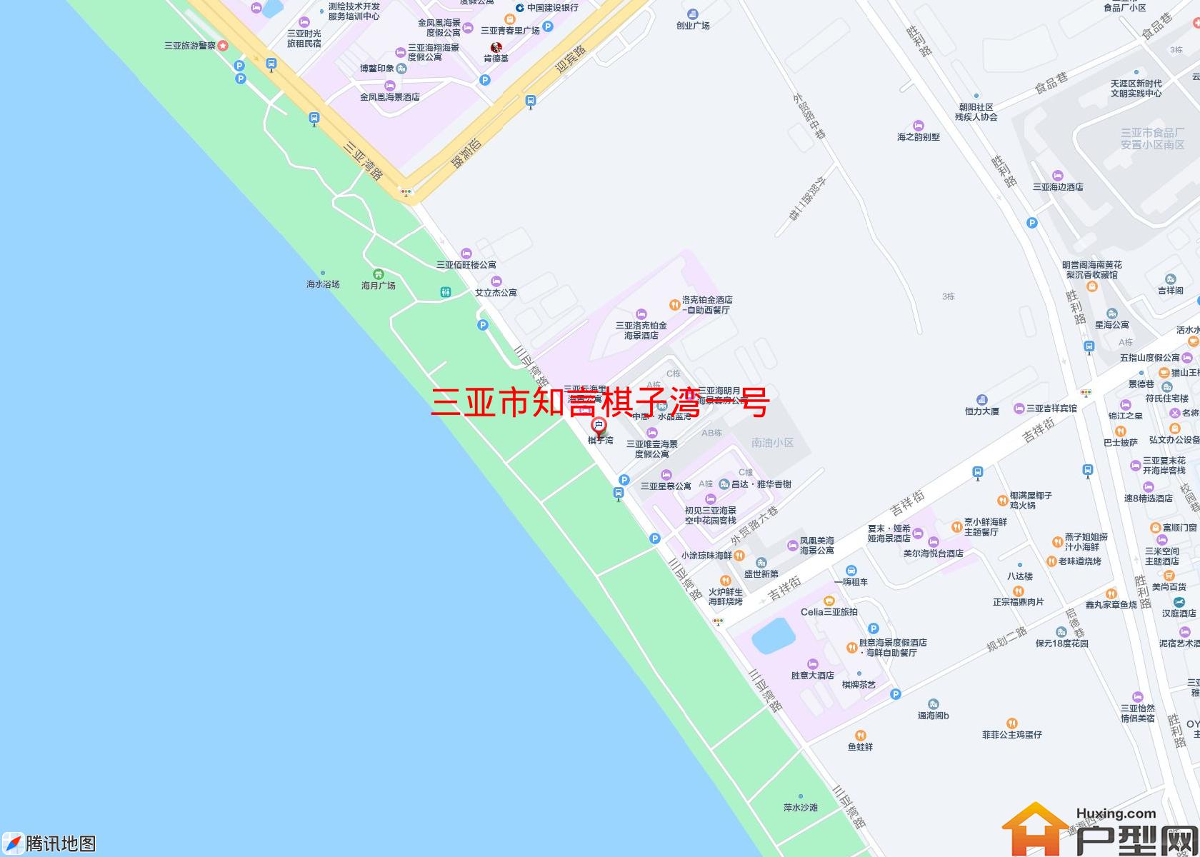 知言棋子湾一号小区 - 户型网