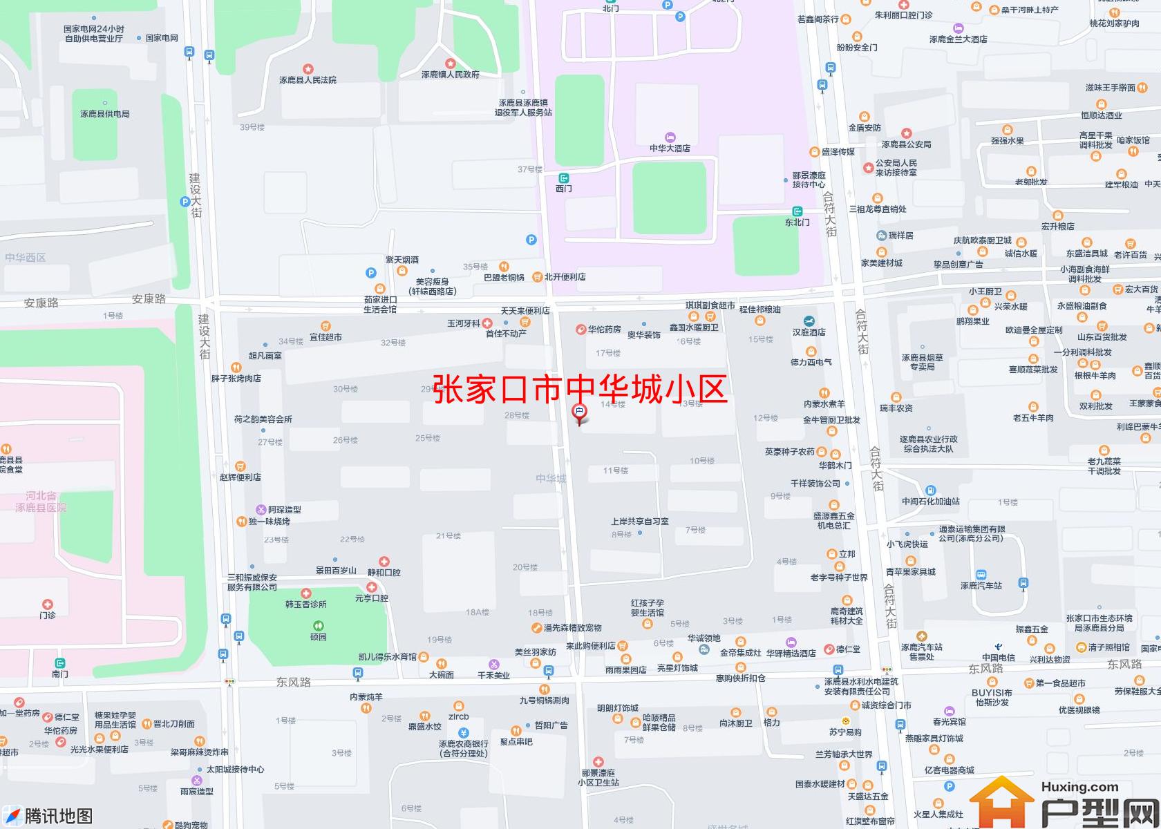 中华城小区小区 - 户型网