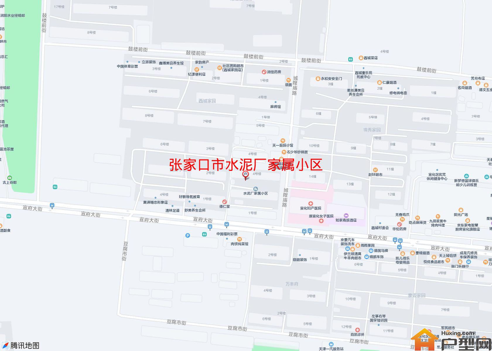 水泥厂家属小区小区 - 户型网