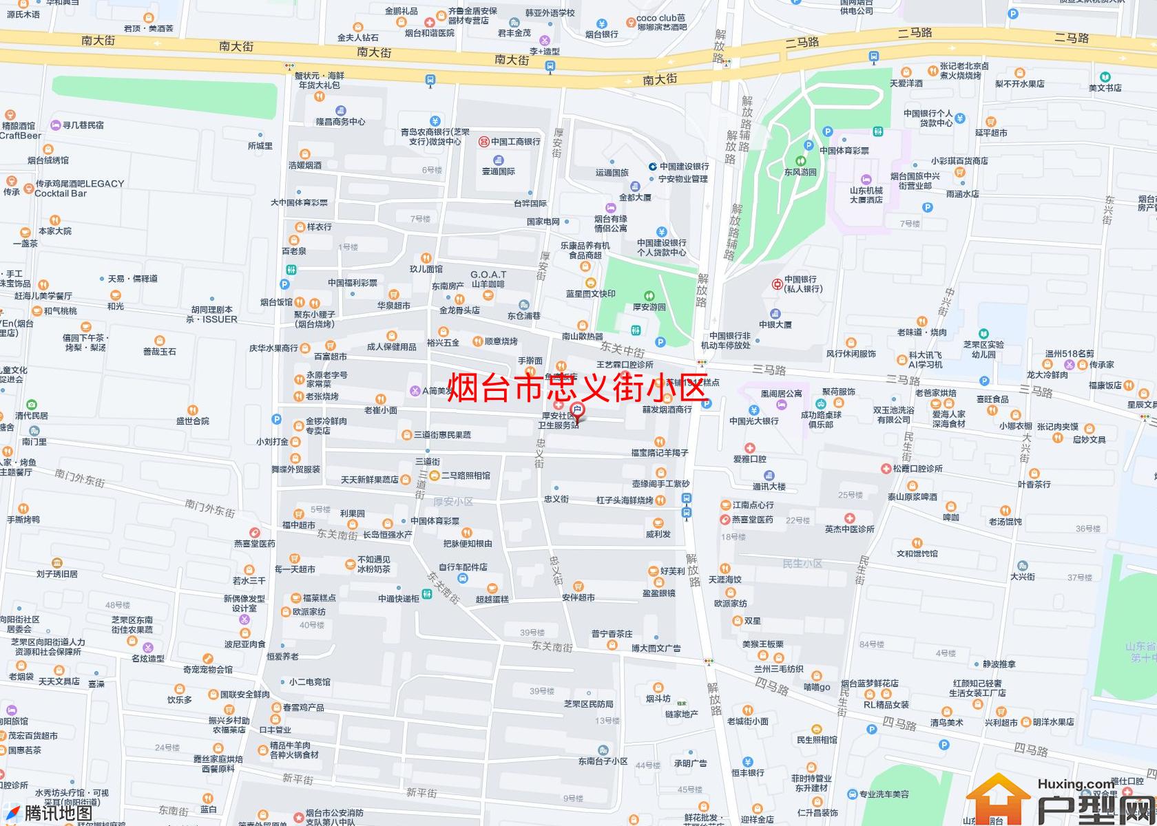 忠义街小区小区 - 户型网