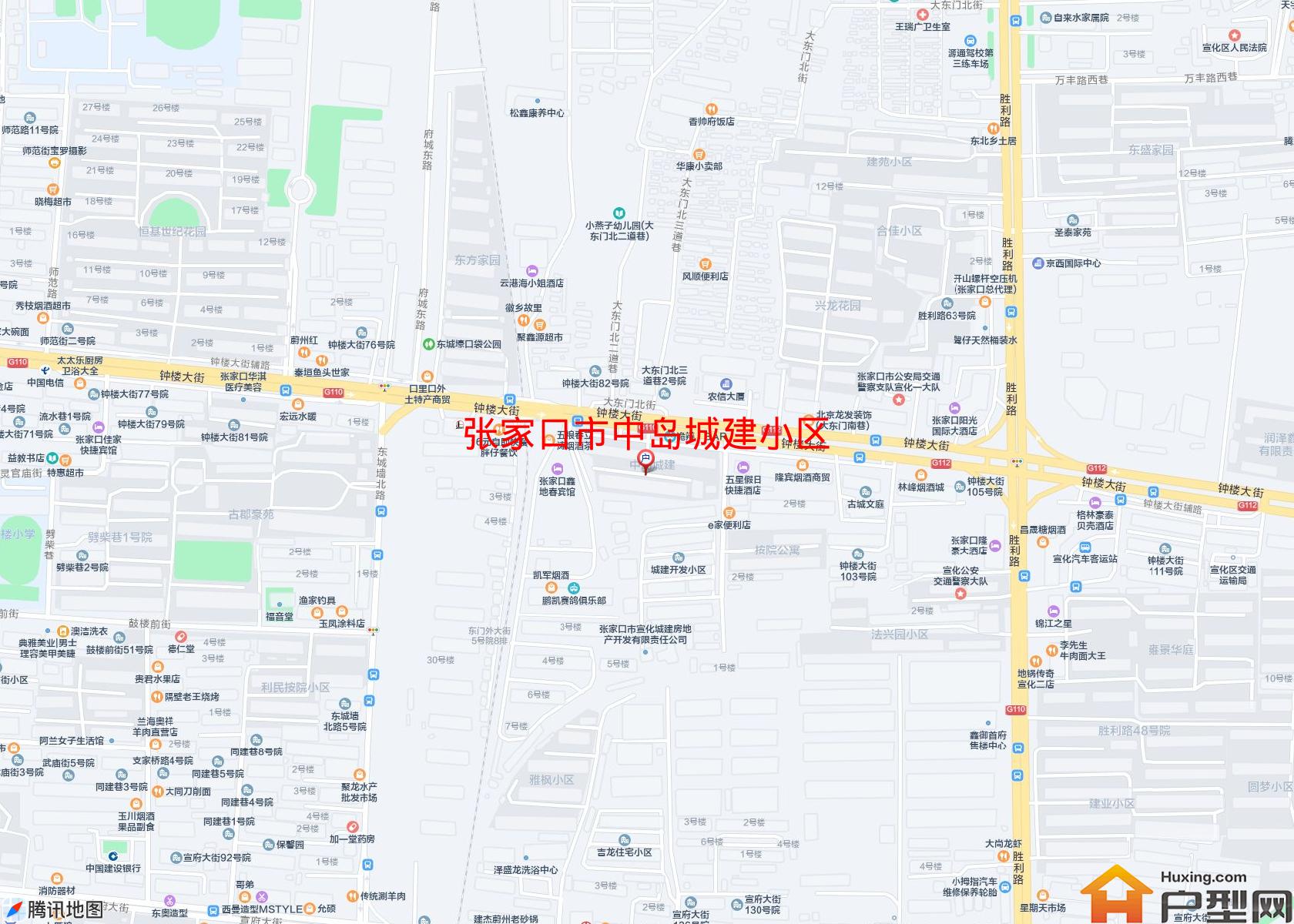 中岛城建小区小区 - 户型网