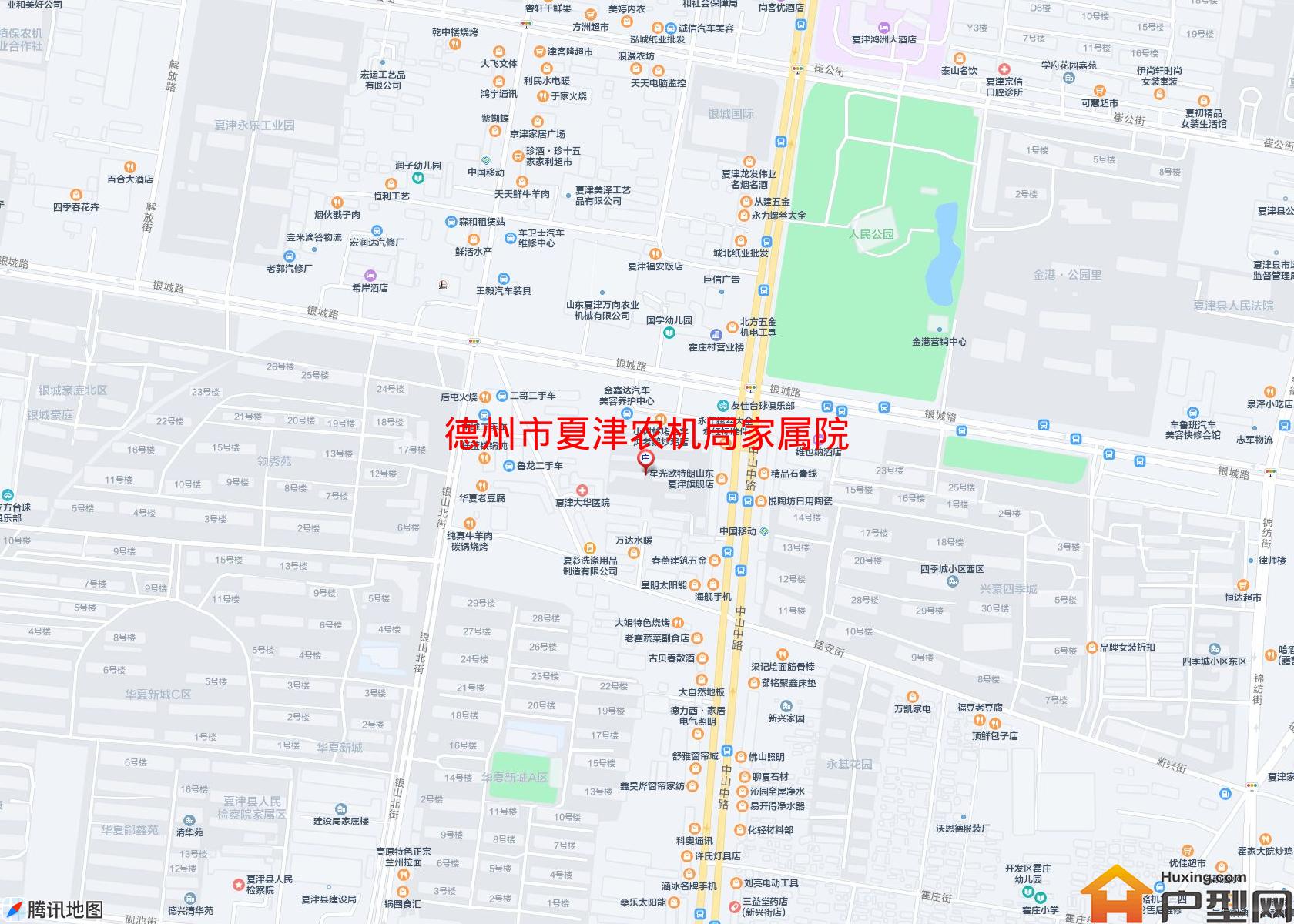 夏津农机局家属院小区 - 户型网