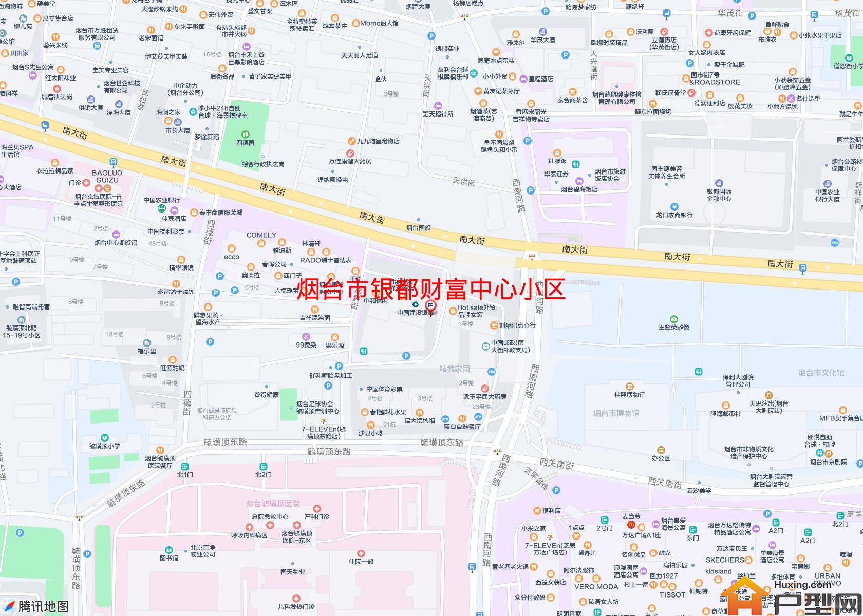 银都财富中心小区小区 - 户型网