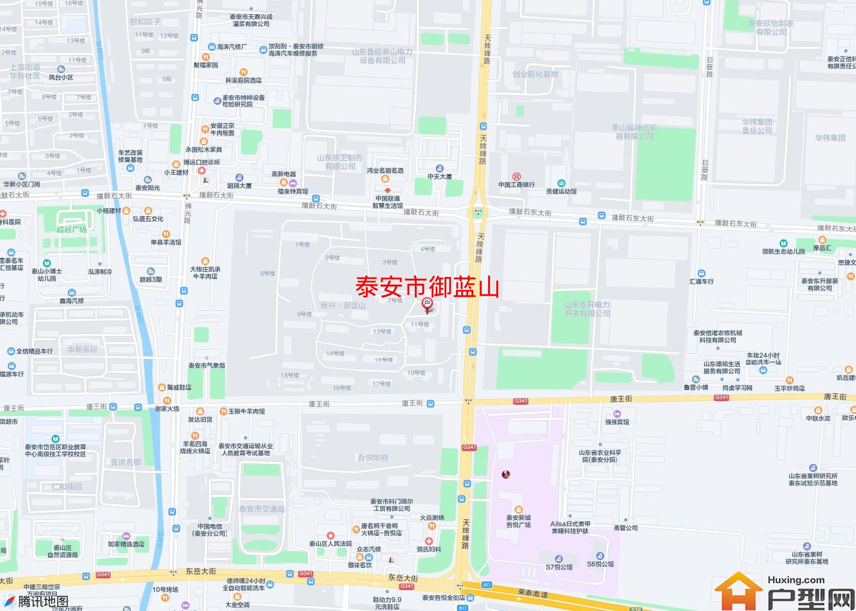 御蓝山小区 - 户型网
